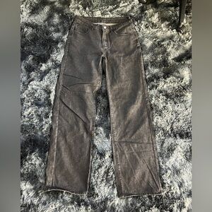 Black Denim Baggy Jeans